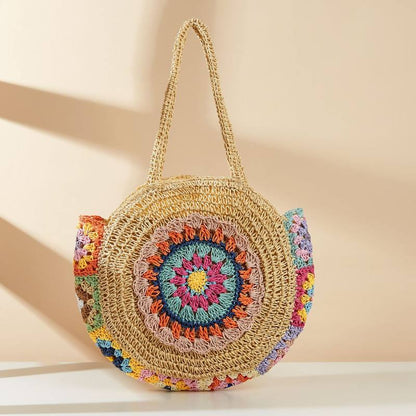 Bolsos casuales de diario con tejido de patchwork