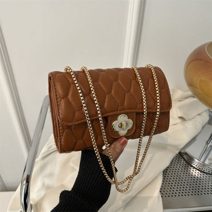 Bolsos elegantes de cadena sólida de celebridades (3 colores)