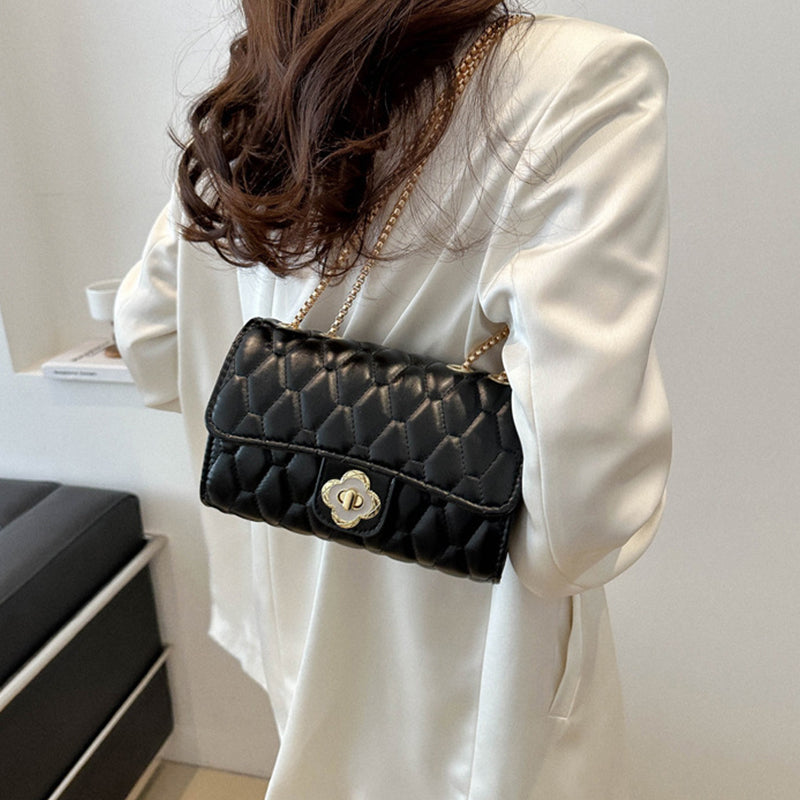 Bolsos elegantes de cadena sólida de celebridades (3 colores)