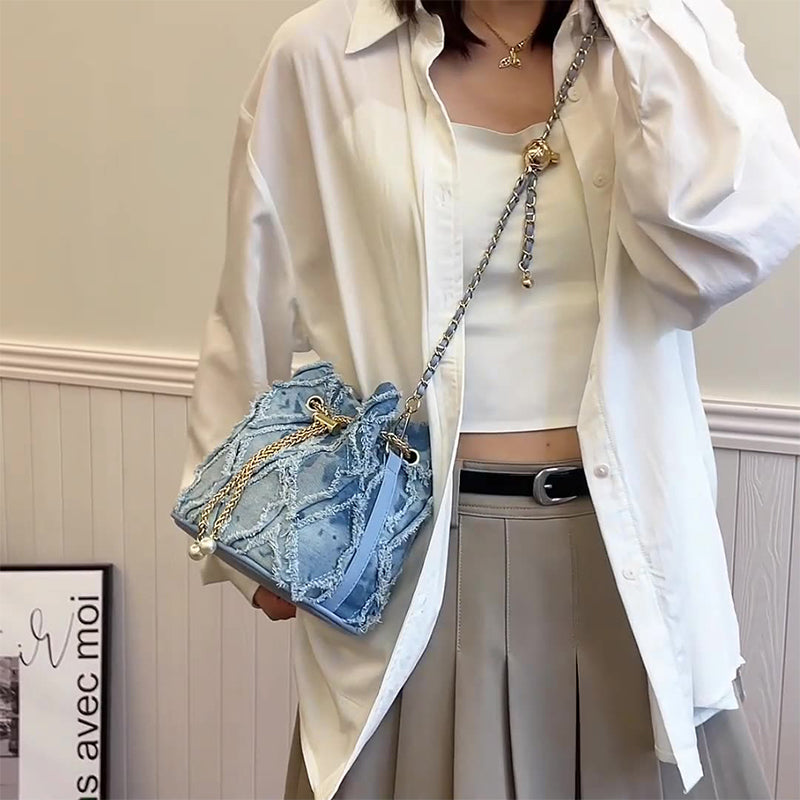 Bolsos de patchwork a cuadros para uso diario (4 colores)