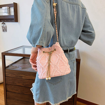 Bolsos de patchwork a cuadros para uso diario (4 colores)