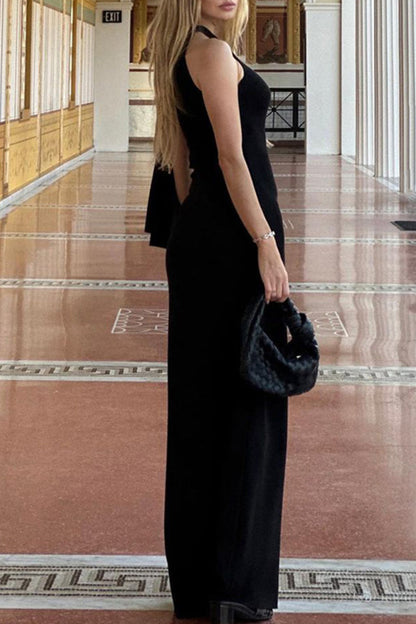 Vestidos elegantes de celebridades con falda de un solo paso, cuello oblicuo y frenillo liso (5 colores)