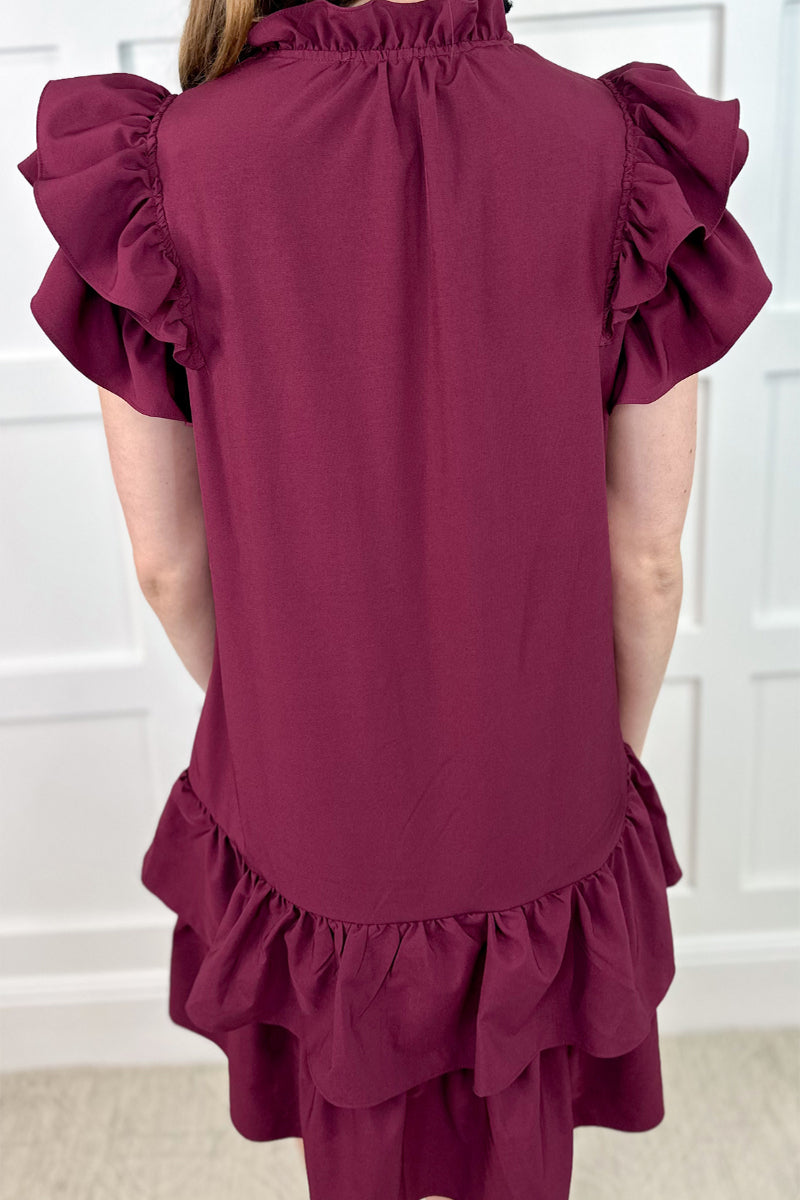 Vestidos casuales con estampado geométrico, bordados, lentejuelas, bolsillos, volantes, cuello en V, irregulares