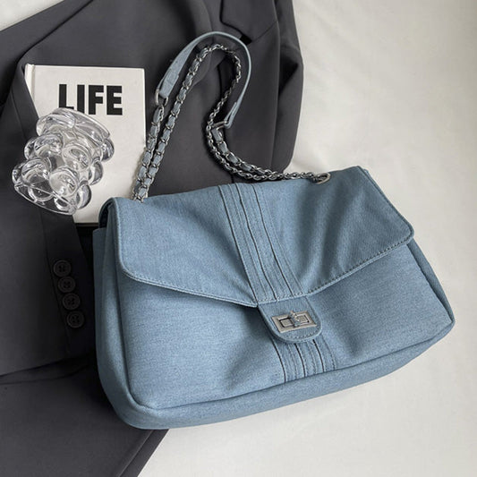 Bolsos casuales de patchwork de colores sólidos para uso diario (3 colores)