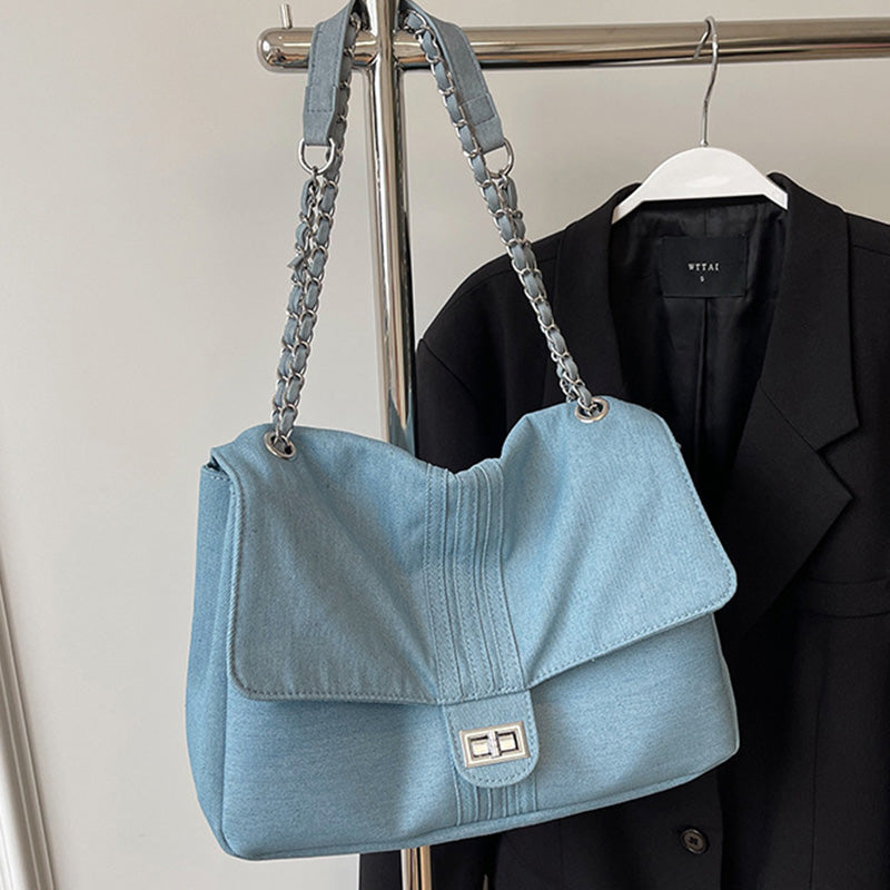 Bolsos casuales de patchwork de colores sólidos para uso diario (3 colores)