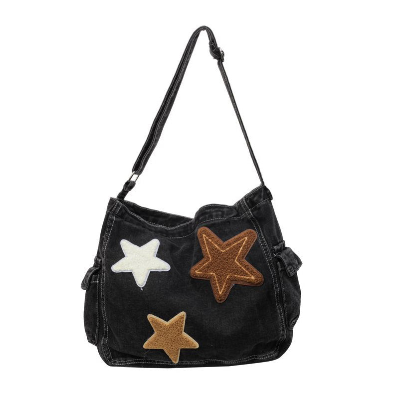 Bolsos casuales de patchwork de estrellas (3 colores)