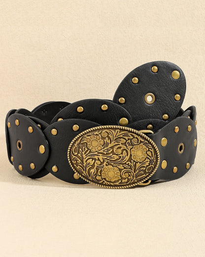 Y2K Hip Hop Pu Belt