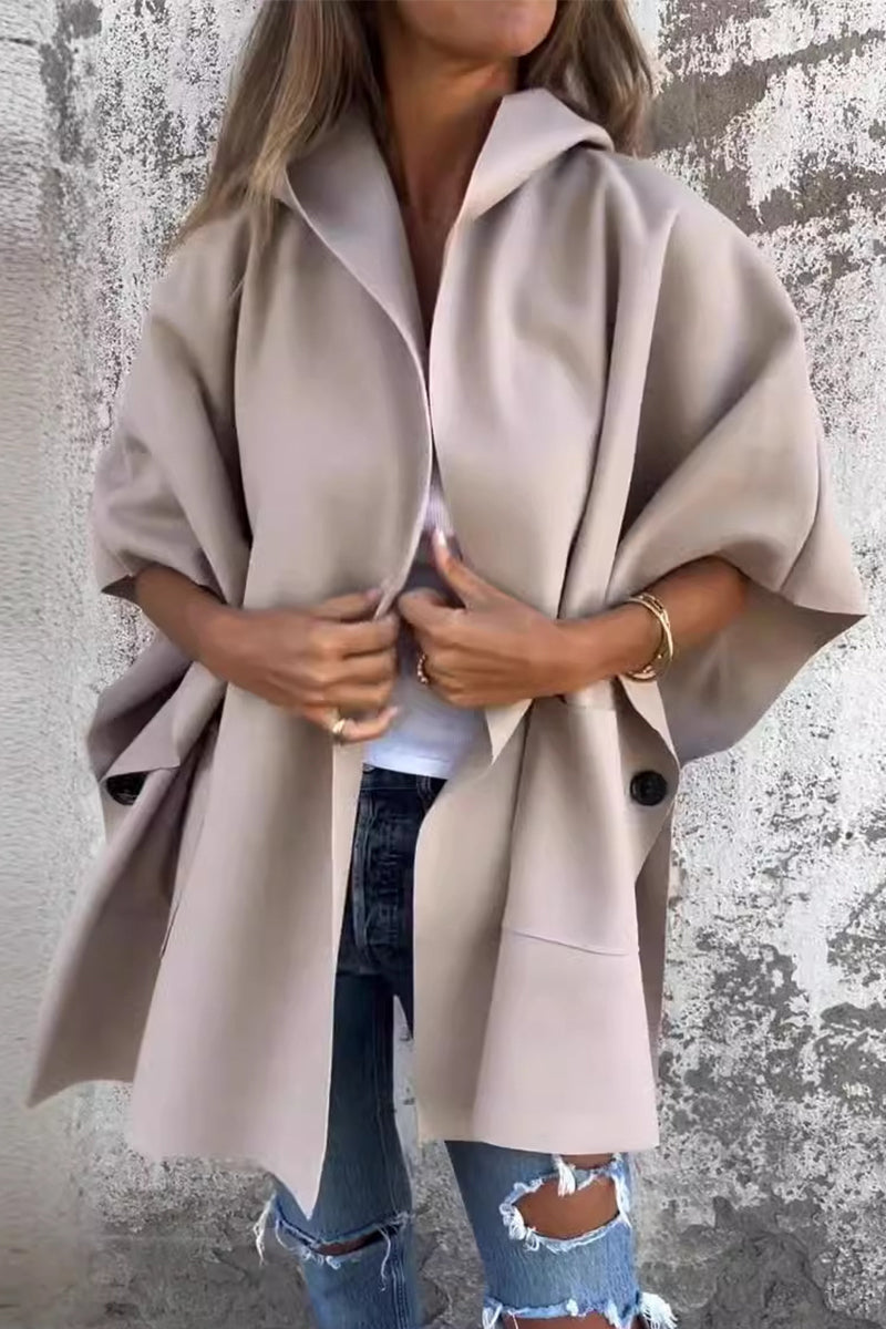 Prendas de abrigo casuales con capucha y bolsillo para la calle (5 colores)