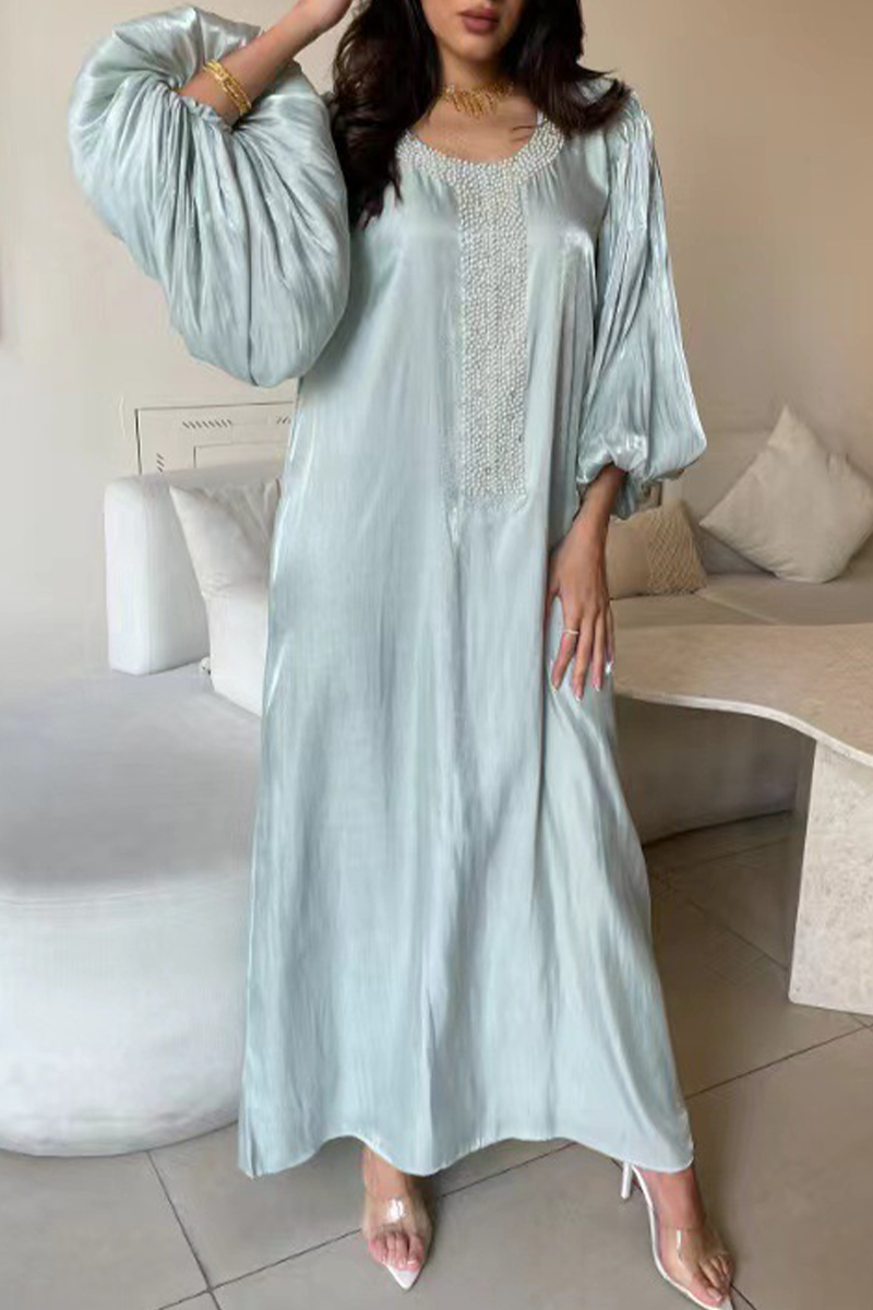 Vestidos casuales de princesa con cuello en V y lentejuelas para la calle