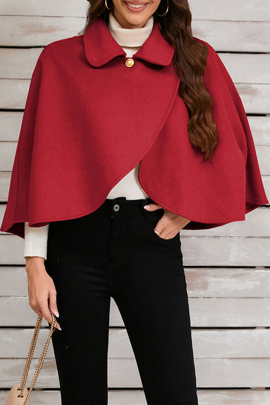Prendas de abrigo informales con cuello vuelto y botones (3 colores)