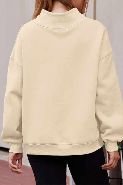 Tops casuales de cuello alto de media manga para uso diario (7 colores)