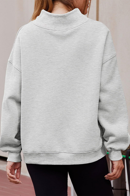 Tops casuales de cuello alto de media manga para uso diario (7 colores)