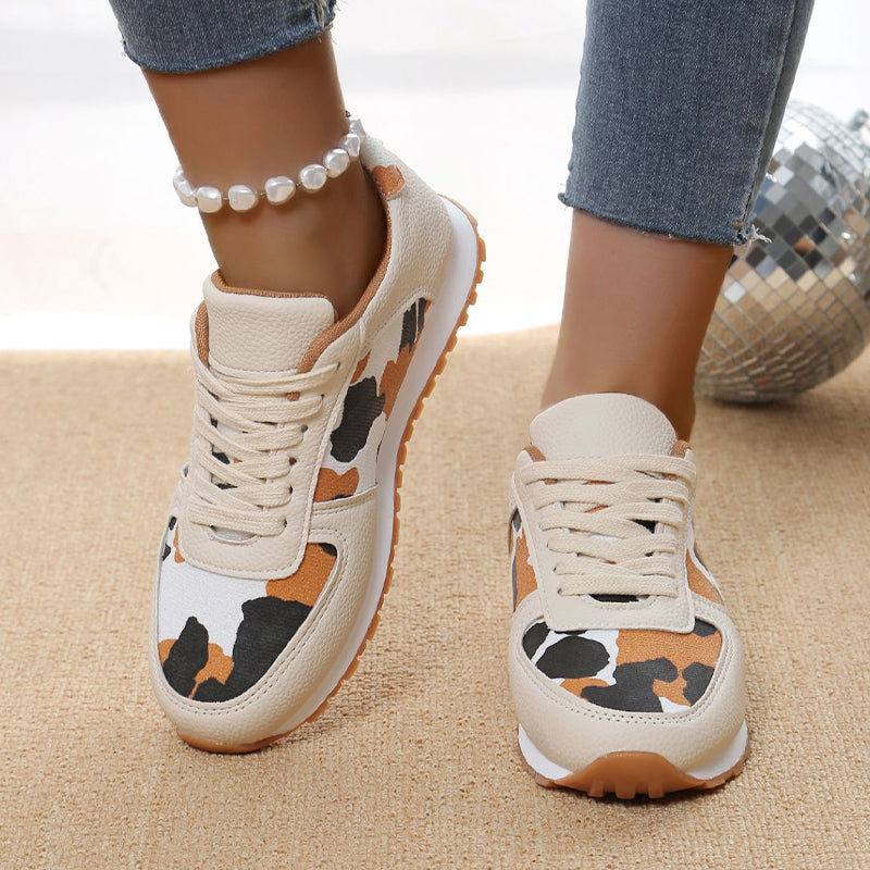 Zapatos deportivos cerrados con diseño de correa informal (4 colores)