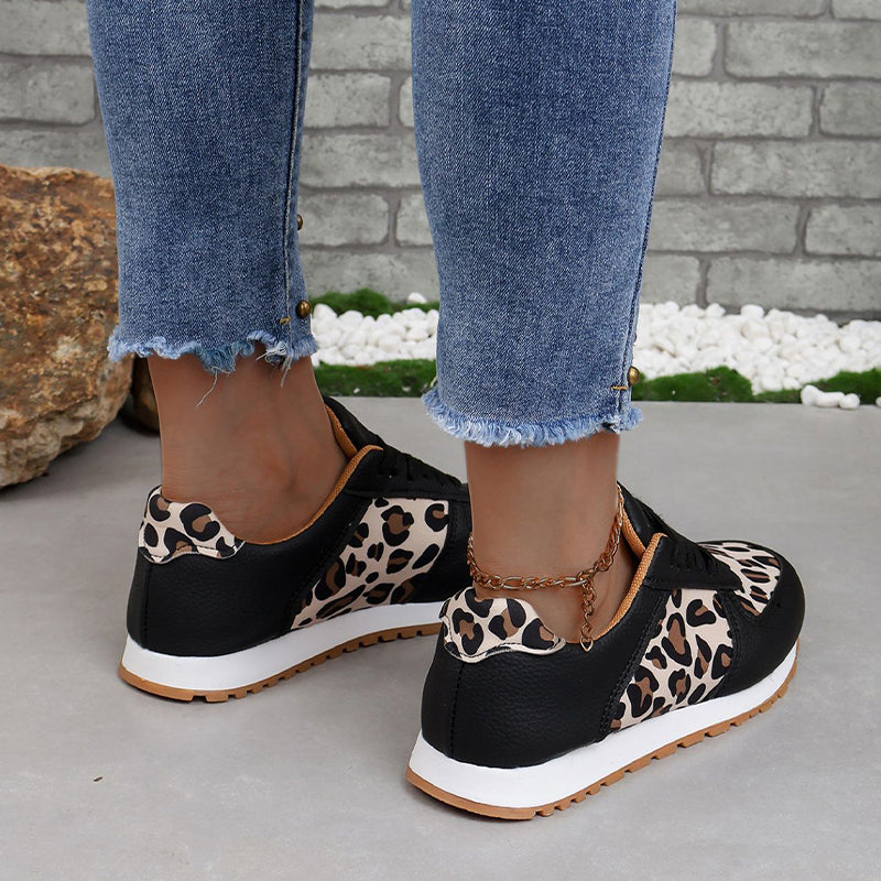 Zapatos deportivos cerrados con diseño de correa informal (4 colores)