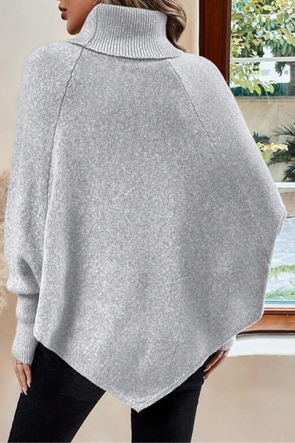 Suéteres casuales de cuello alto con botones (3 colores)
