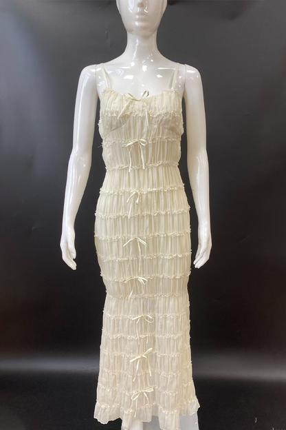 Vestidos sexys con escote en V fruncido y sin espalda