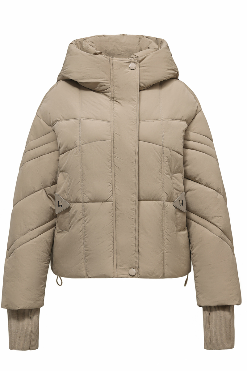 Prenda exterior informal de algodón con capucha y cremallera para uso diario (4 colores)