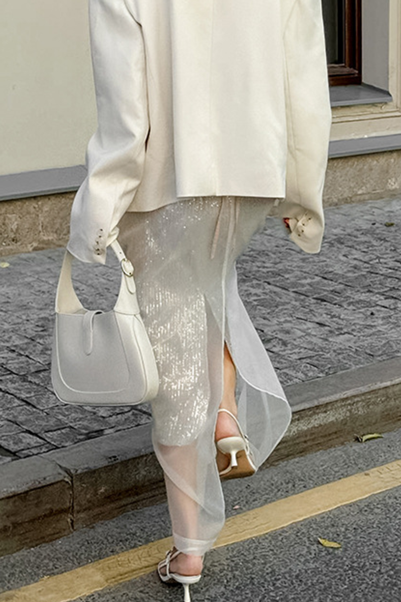 Braguita sexy tipo A de cintura alta con cremallera transparente