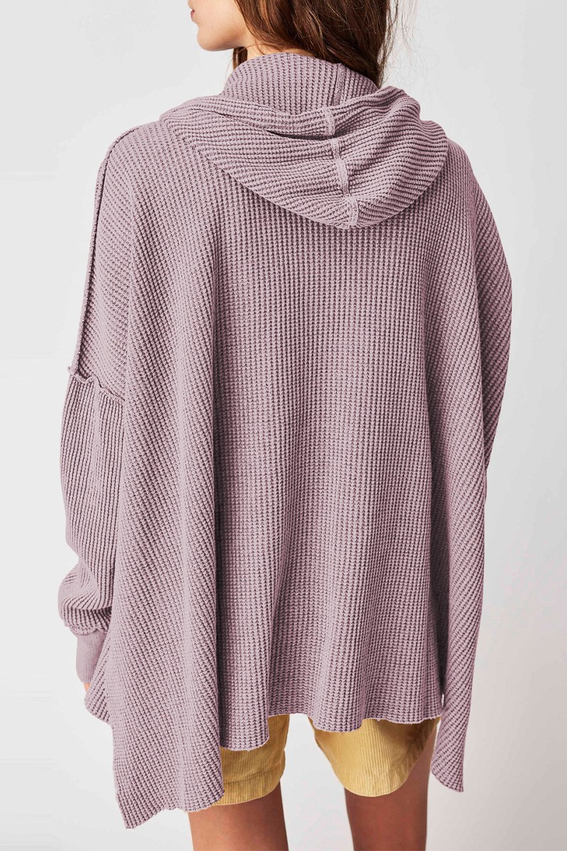 Sudadera informal con capucha y bolsillo con cordón (5 colores)