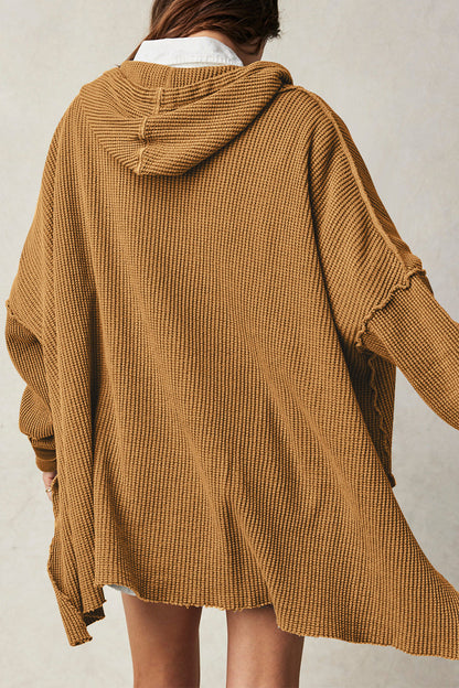 Sudadera informal con capucha y bolsillo con cordón (5 colores)