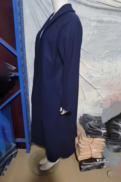 Prendas de abrigo informales con cuello y bufanda de bolsillo (7 colores)