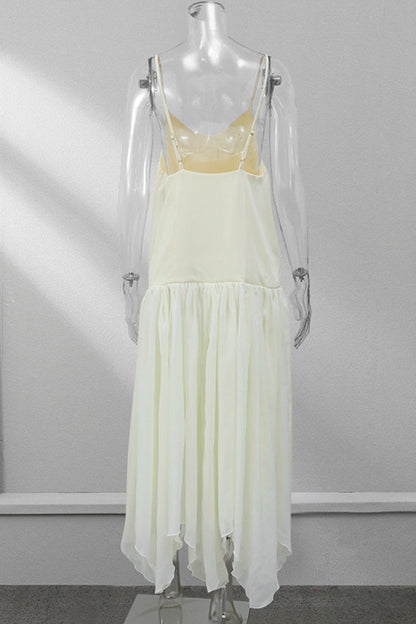Vestidos sexis de malla con escote en V y espalda descubierta