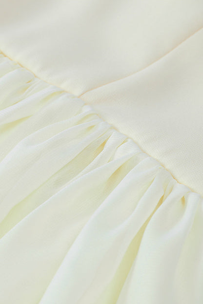 Vestidos sexis de malla con escote en V y espalda descubierta