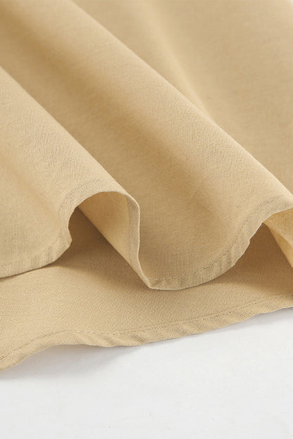 Conjunto informal de dos piezas con cremallera, sin tirantes y sin mangas
