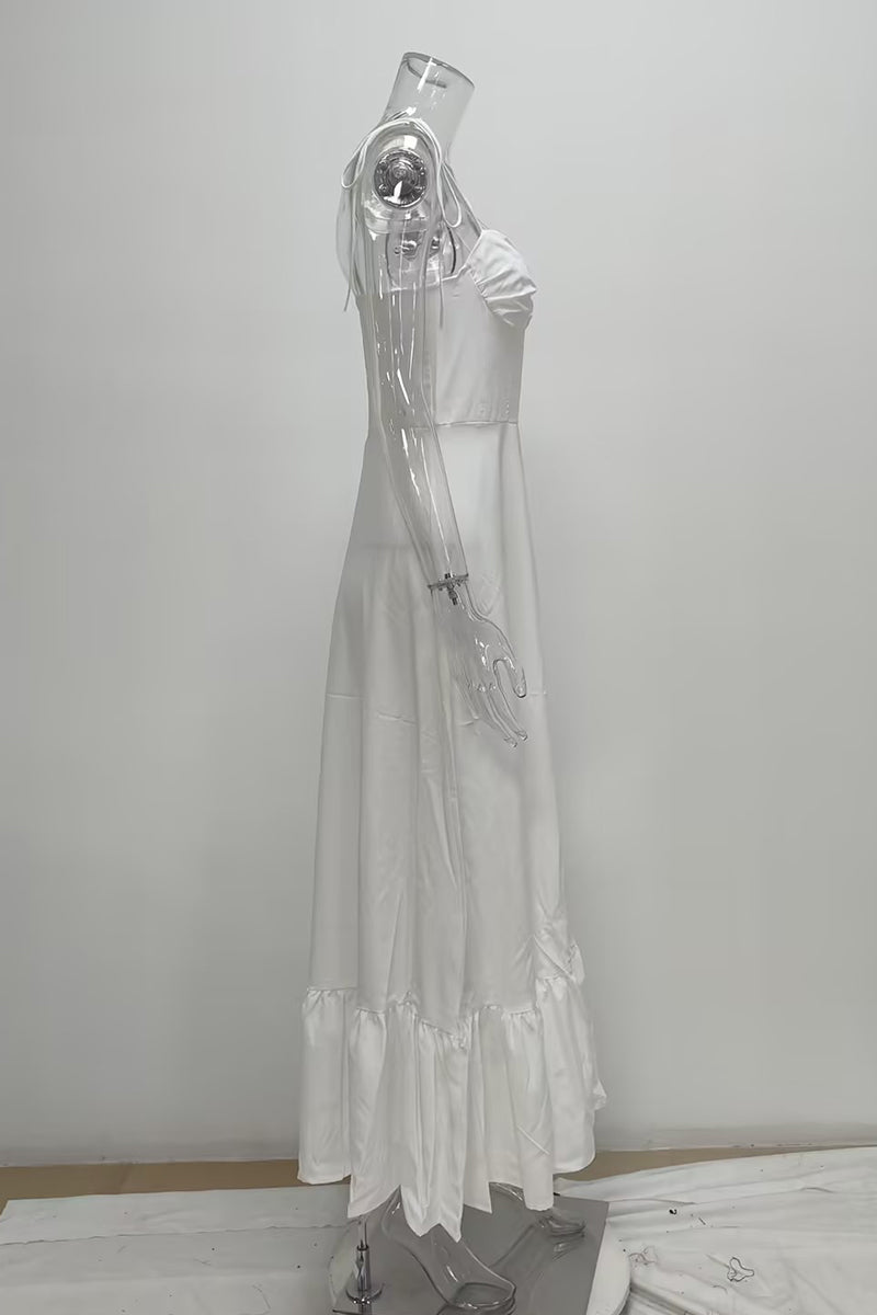 Vestidos sexis de calle con cordones y espalda descubierta