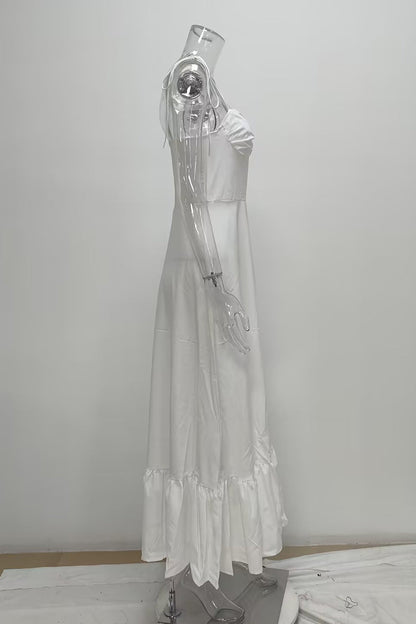 Vestidos sexis de calle con cordones y espalda descubierta