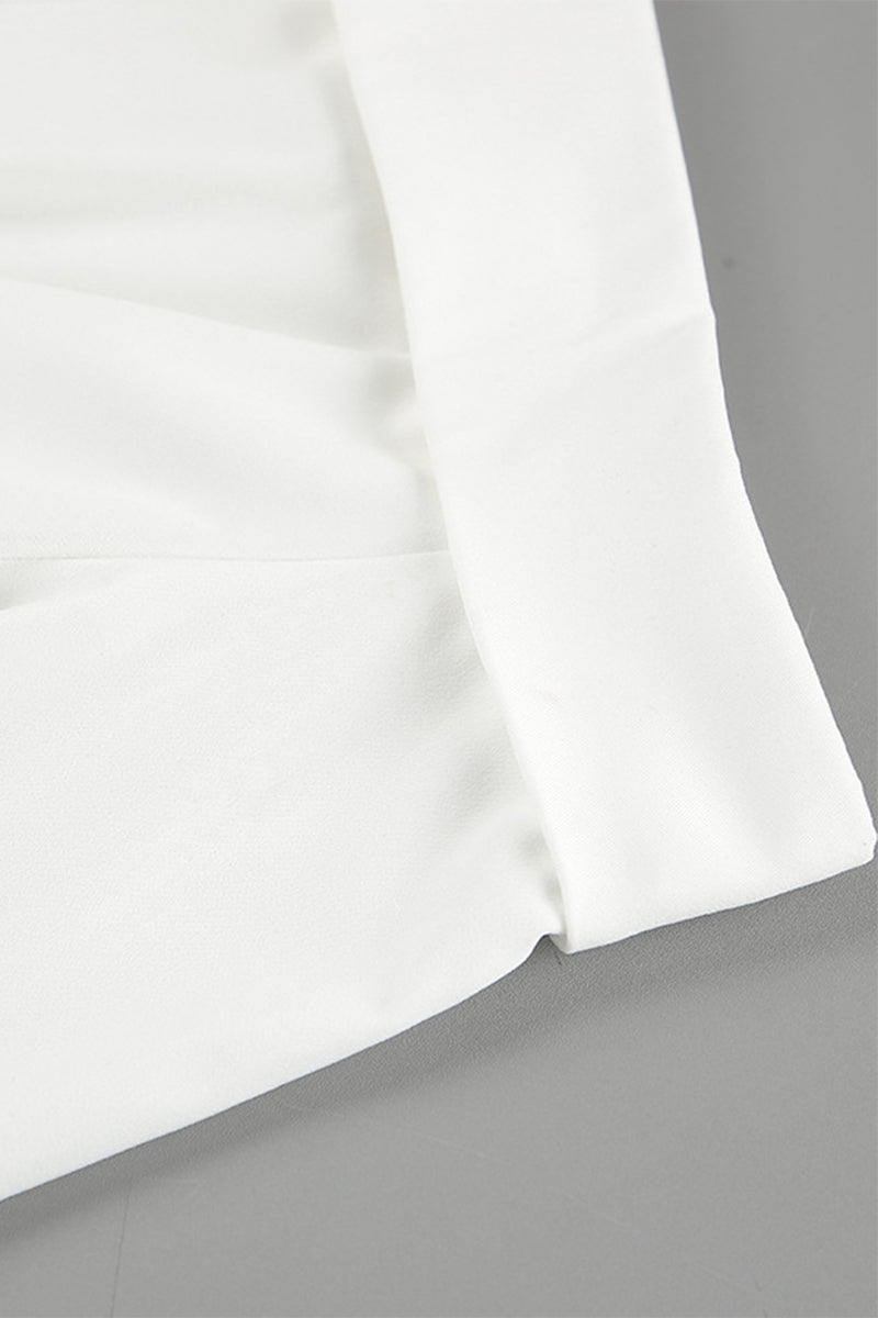 Blusas sexys con botones y hombros descubiertos