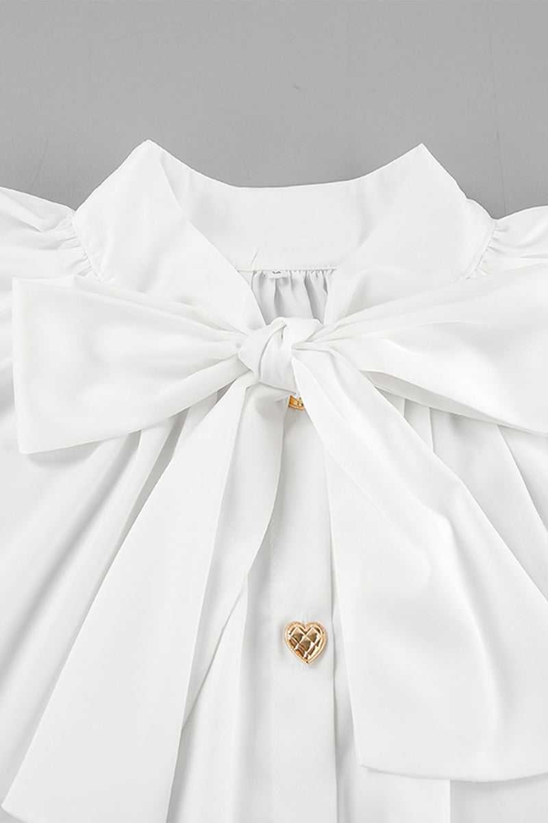 Elegante vestido de corte A con cordones, hebilla y cuello de cinta (3 colores)
