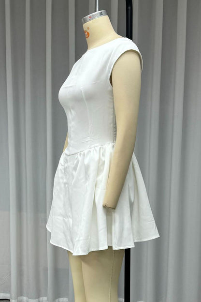 Vestidos de princesa sexys con encaje, espalda descubierta y cuello redondo