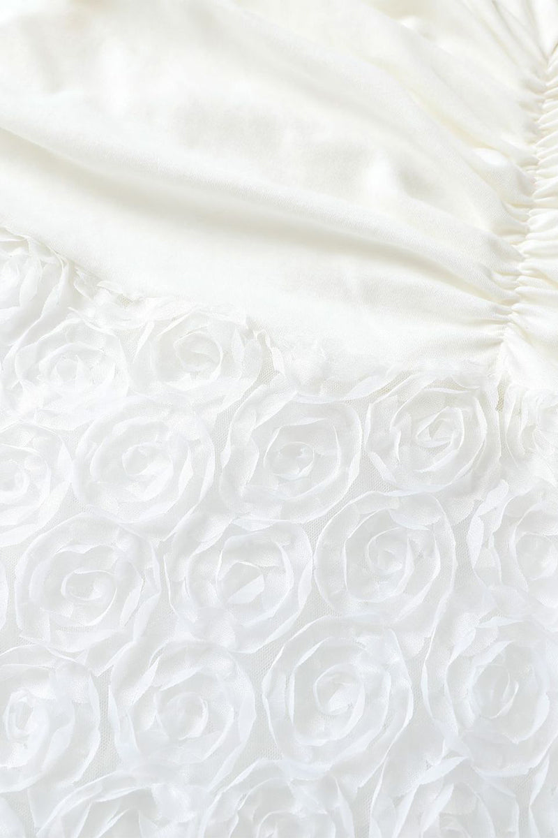 Vestidos largos con cuello halter, espalda descubierta y encaje con flores sexys
