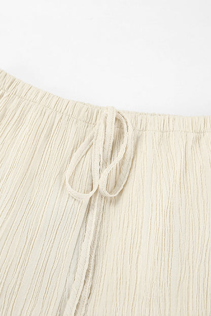Traje de baño de dos piezas sin mangas con diseño de tirantes de bolsillo sexy