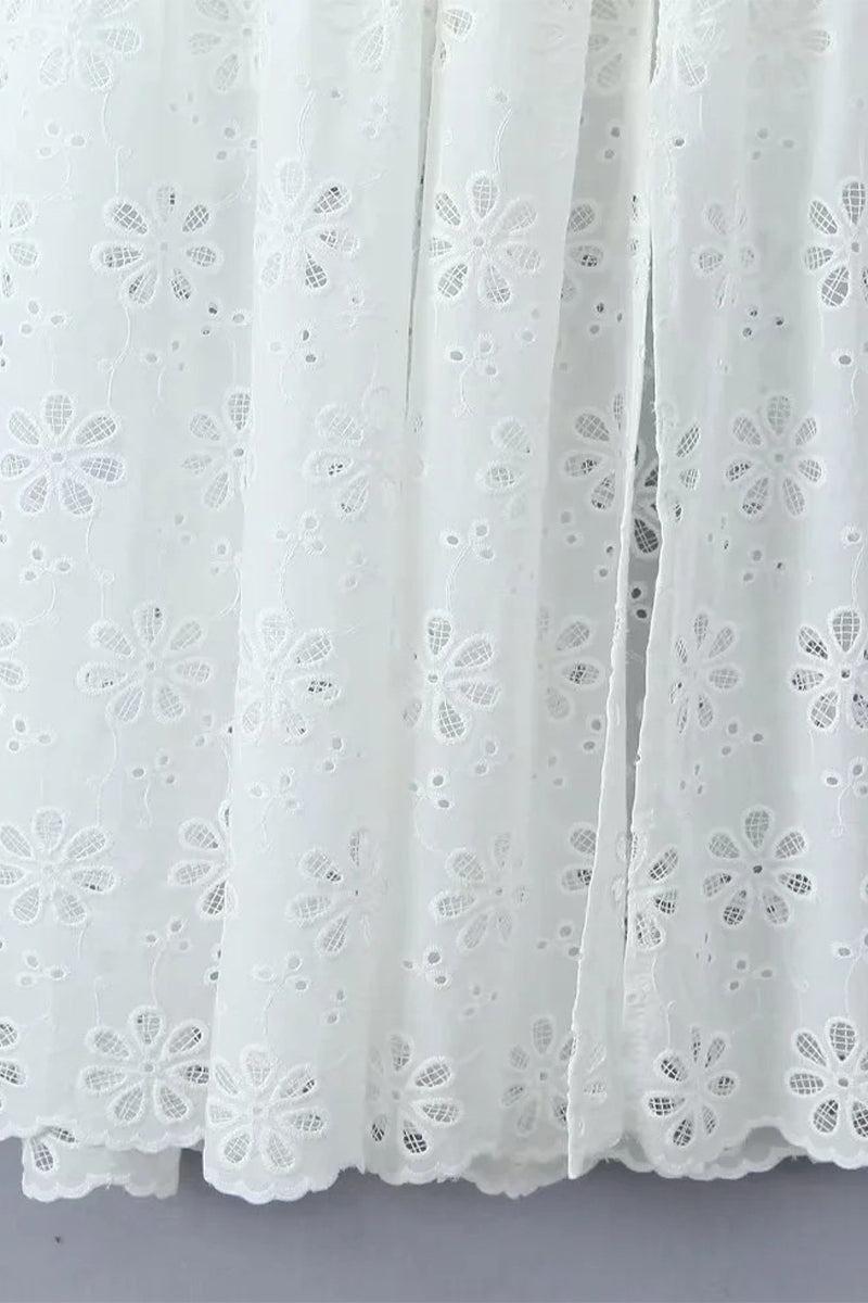 Vestidos sexis de encaje con espalda descubierta y abertura en el cuello en U sin mangas