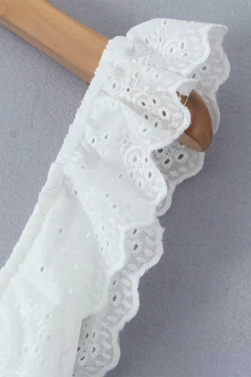 Vestidos sexis de encaje con espalda descubierta y abertura en el cuello en U sin mangas