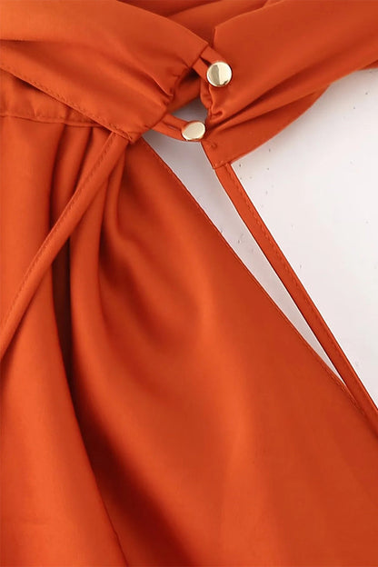 Vestidos de noche sexys con cuello halter irregular (4 colores)