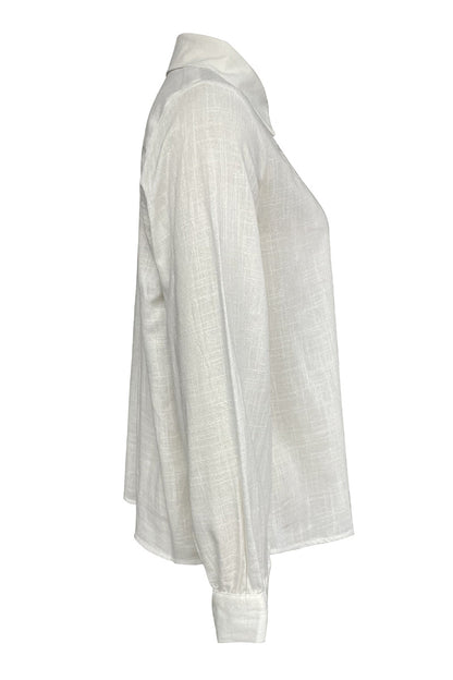 Blusas casuales con cuello vuelto y aberturas (4 colores)