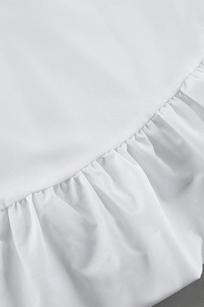Vestidos sexys fruncidos irregulares sin tirantes