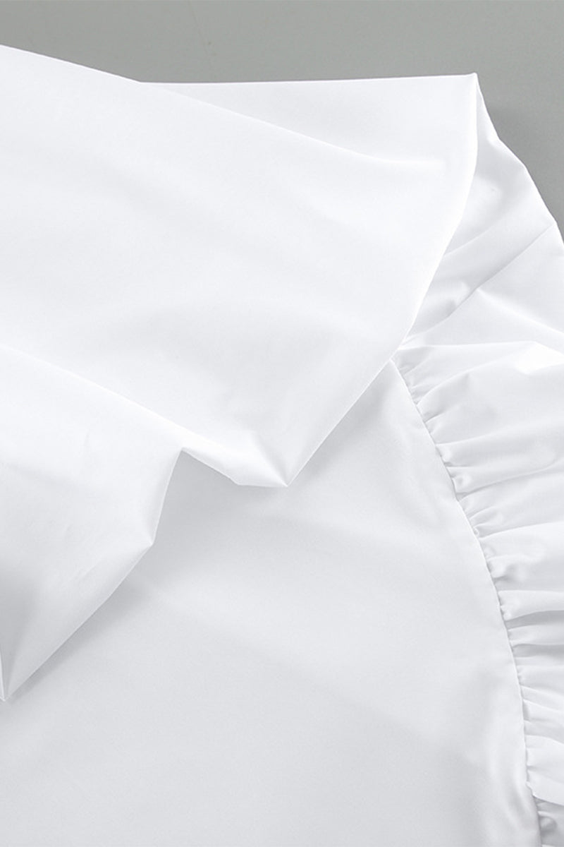 Vestidos sexys fruncidos irregulares sin tirantes