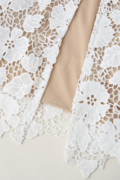 Vestidos largos con escote en V y diseño de tirantes de encaje sexy