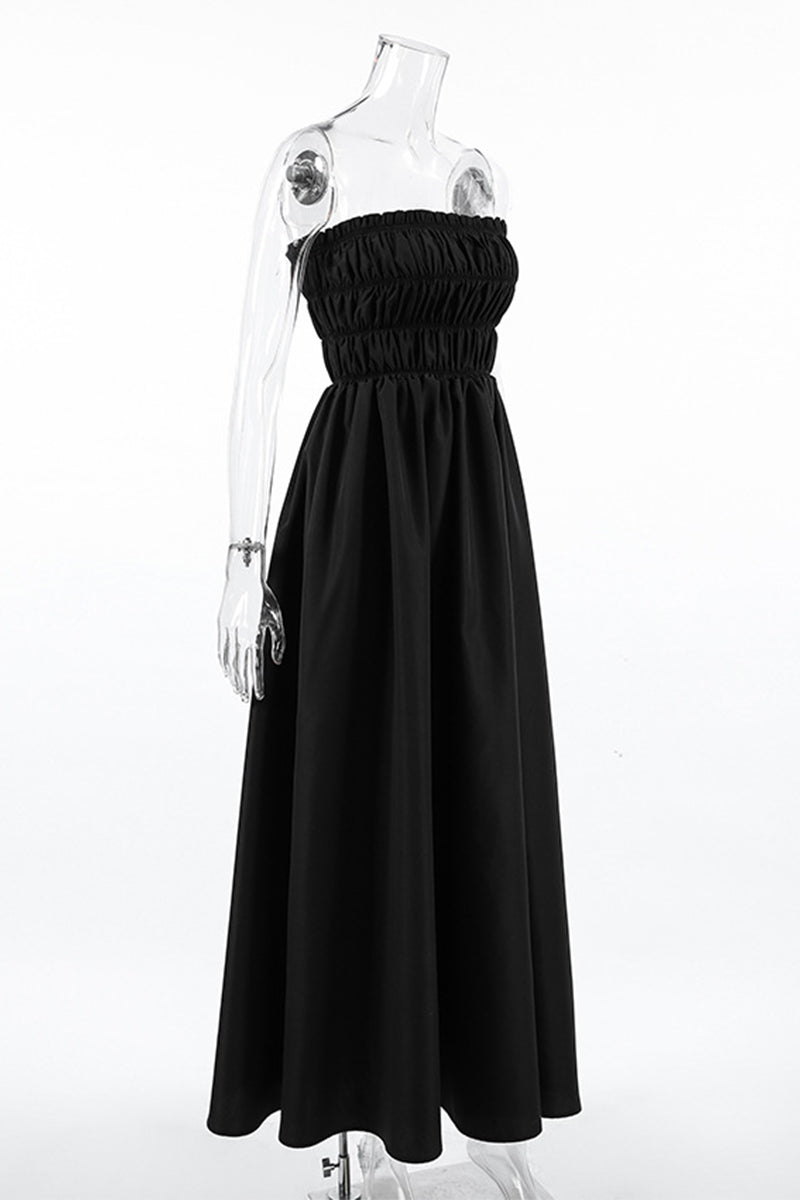Vestidos sexis sin tirantes con patchwork