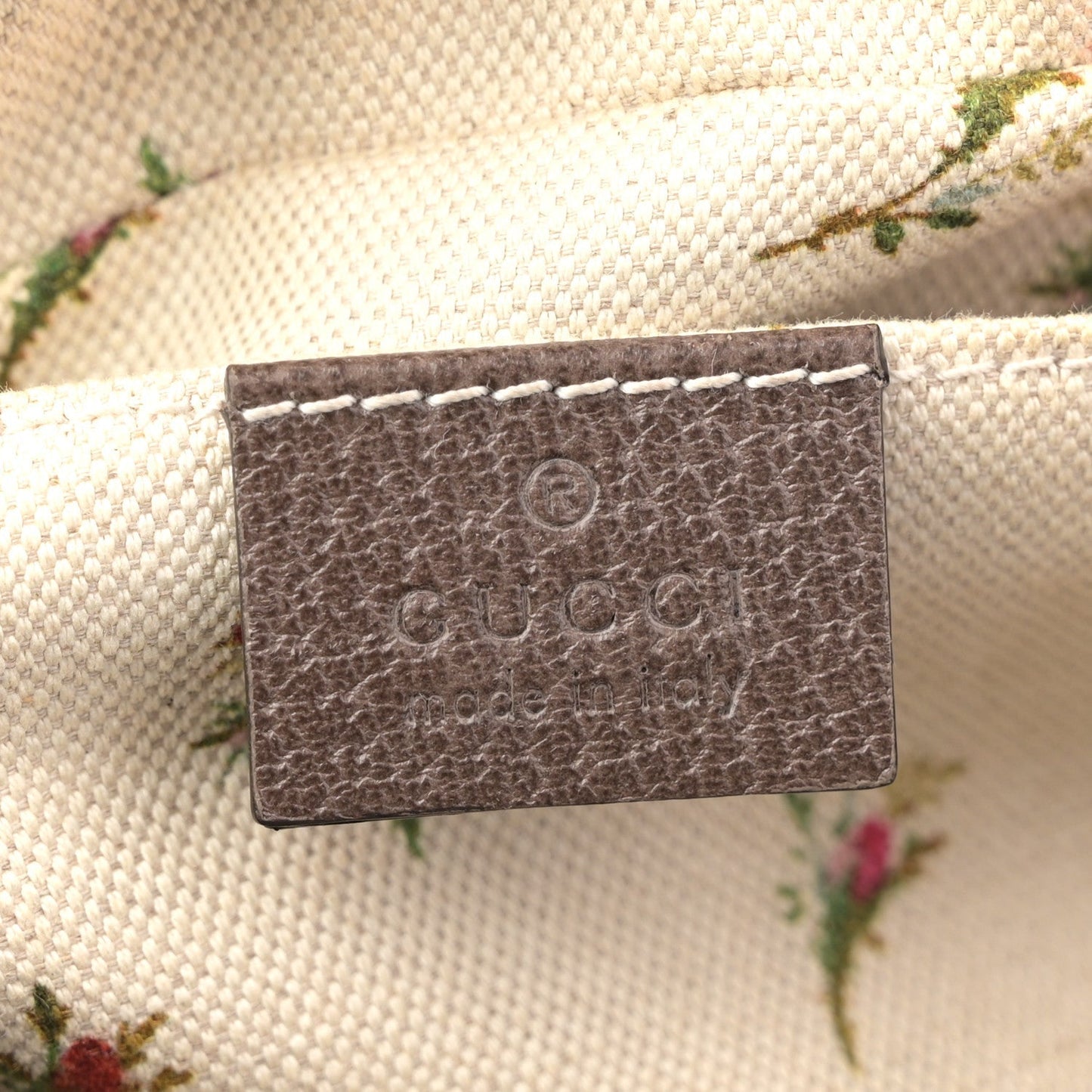 GG Supreme Monogram Web Neo Vintage Shoulder Bag Beige New Acero Crop