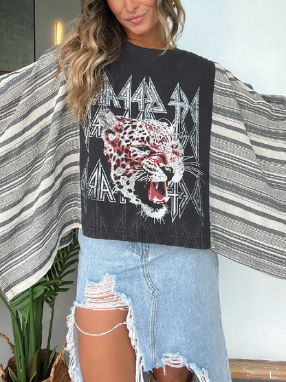 Def Leppard Mix \u0026 Match Tee Black Stripe