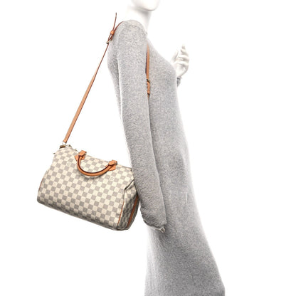 Damier Azur Speedy Bandouliere 30