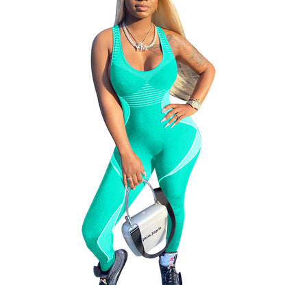 Mono deportivo ajustado para mujer