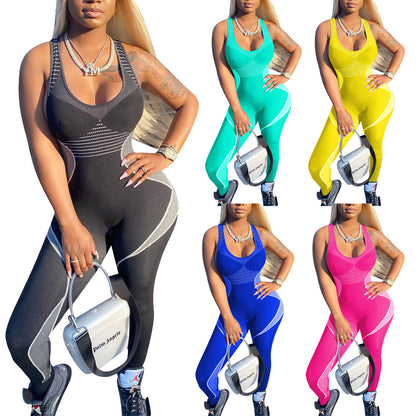 Mono deportivo ajustado para mujer