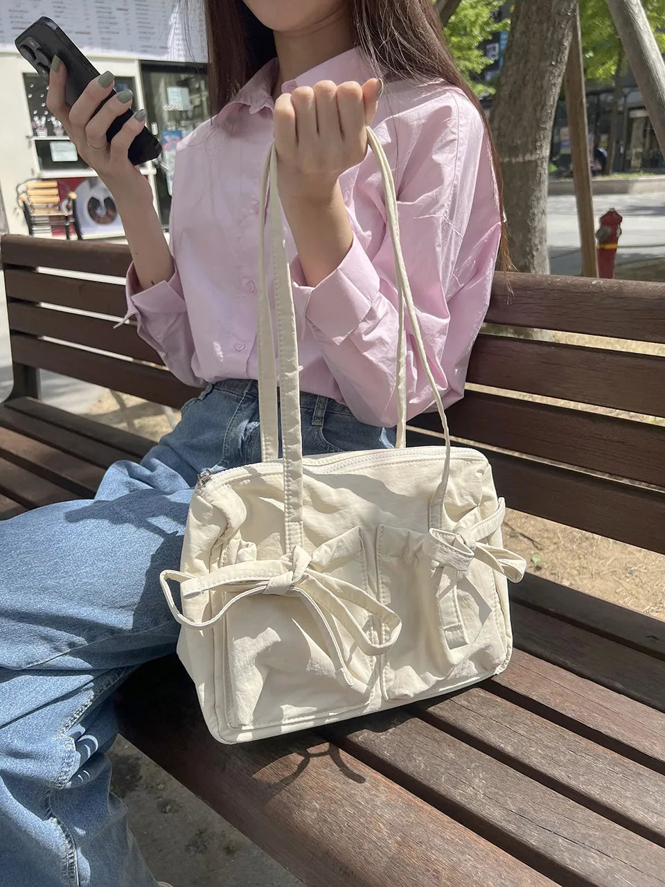 Rory Bow Tied Bag
