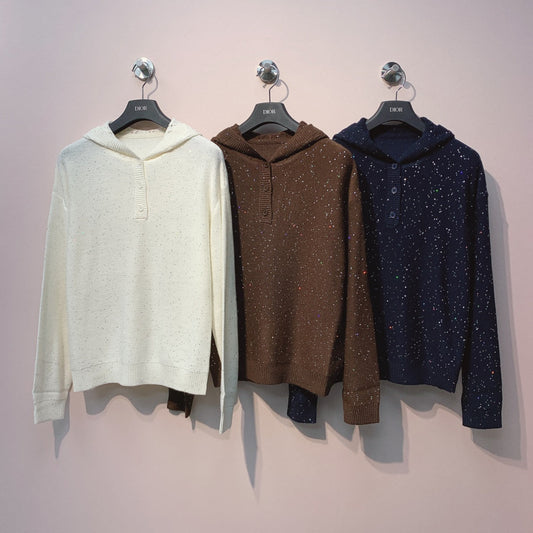 Chanel 25 Hoodie Wool 321006